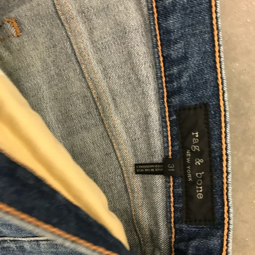 Rag & Bone High-Rise Slim-Fit Cigarette Jeans